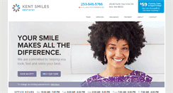 Desktop Screenshot of kentsmilesdentistry.com